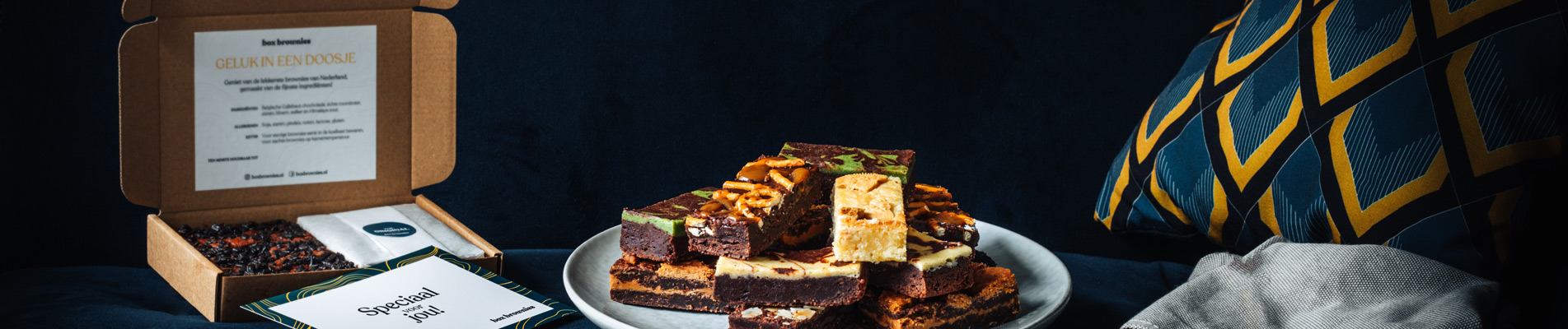 Box Brownies – Geluk in een doosje Box Brownies - Geluk in een doosje