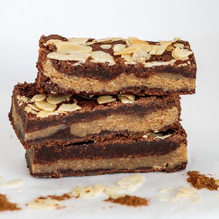 Gevulde Speculaas brownie