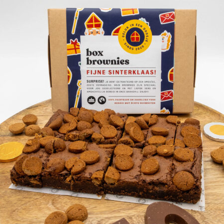 Pepernoten brownie box sinterklaas groot