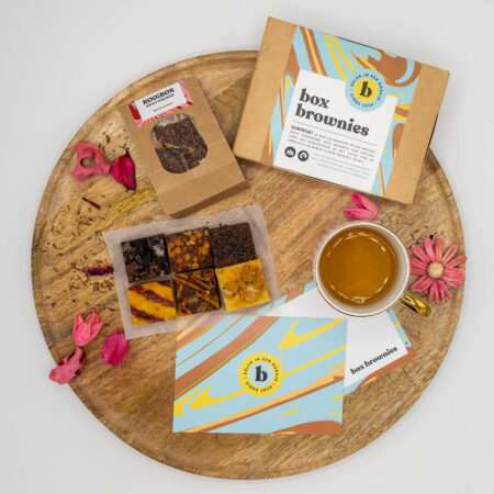 Box Brownies thee box dienblad