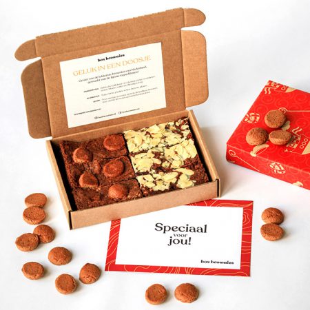 Sinterklaas box brownies