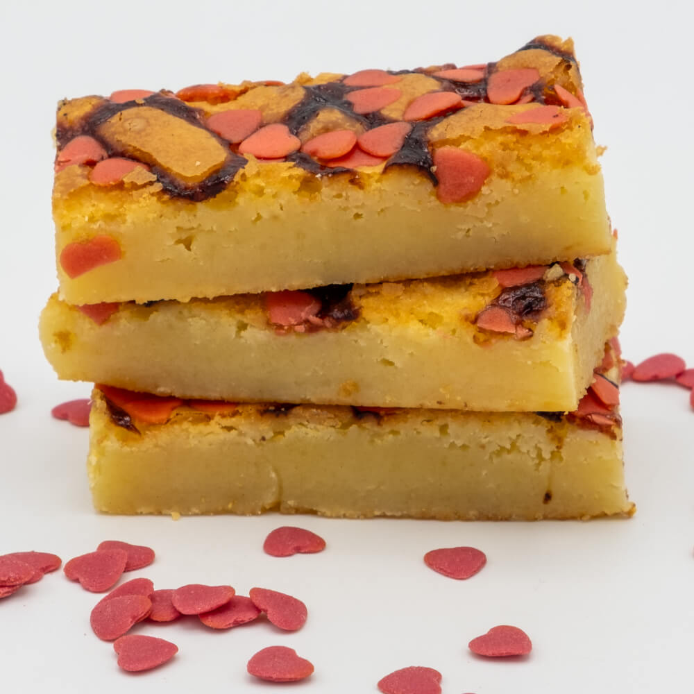 moederdag blondie bars box brownies