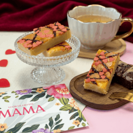 moederdag blondies brownies box brownies