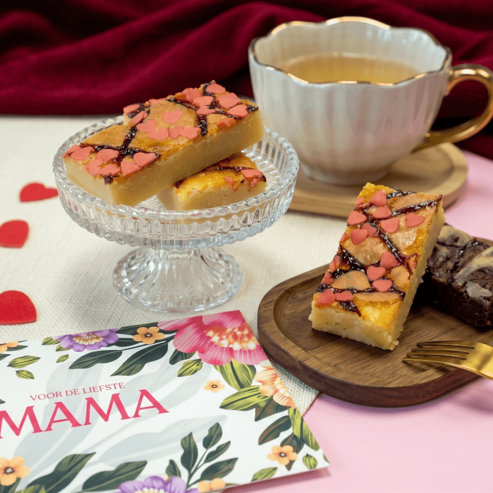 moederdag blondies brownies box brownies