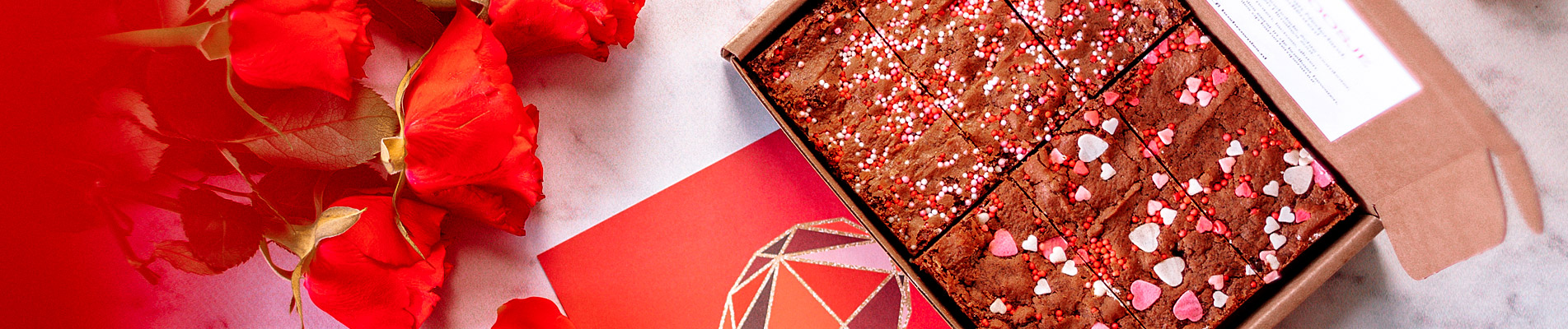 Valentijnsdag brownies