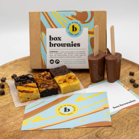 Box Brownies hot chocolate box melk chocolade
