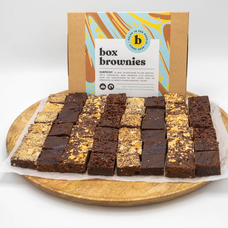 Box Brownies mini vegan 48 brownies