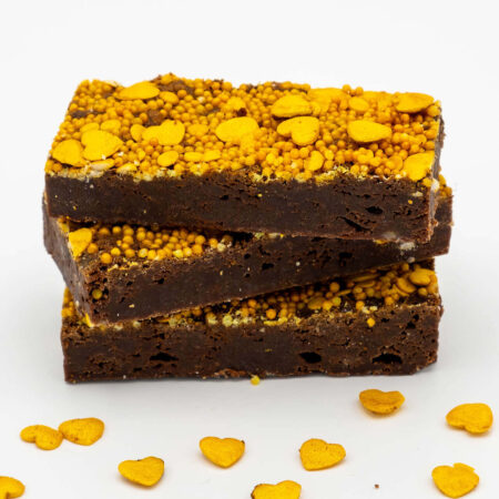 jij bent goud waard box brownies hartjes