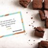Beterschap wensen met brownies