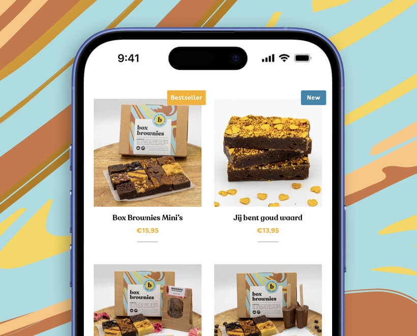 Stap 1 - Kies je Box Brownies
