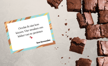 Stel je eigen brownie pakket samen