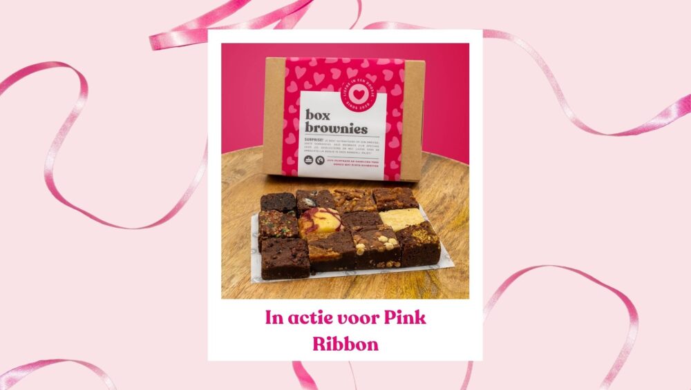 Pink Ribbon brownies actie