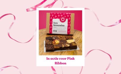 Pink Ribbon brownies actie