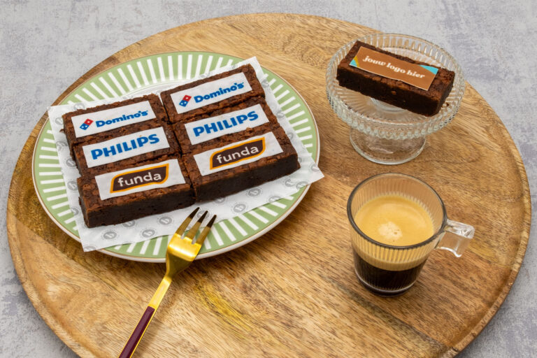 Logo brownies box brownies jouw logo hier