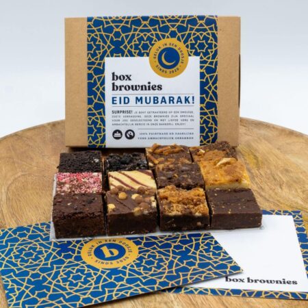 Eid mubarak ramadan brownies