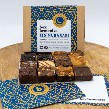 Eid Mubarak brownies