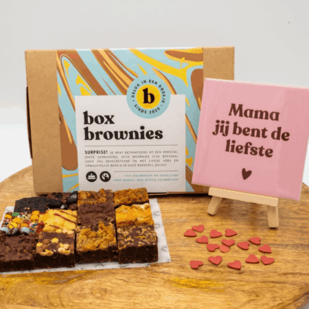 liefste mama tegeltje box brownies