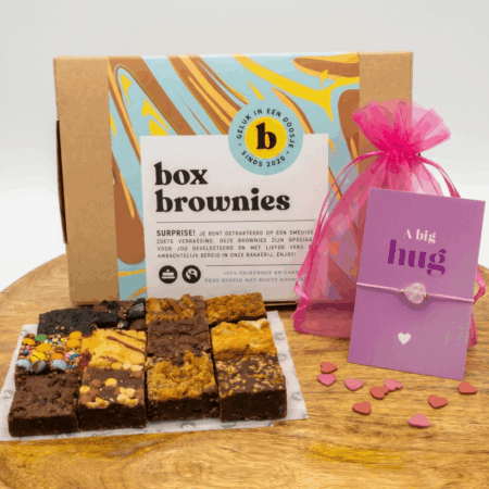 rozenkwarts hart armband box brownies